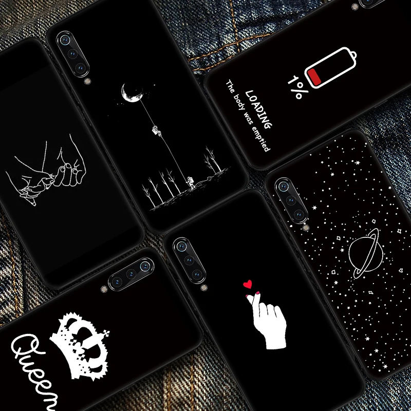 Soft TPU Shell Cover For Xiaomi Mi5X A1 Mi9 Mi9SE Pattern Shockproof Phone Case For Xiaomi Redmi GO 7 Note7 Silicone Funda