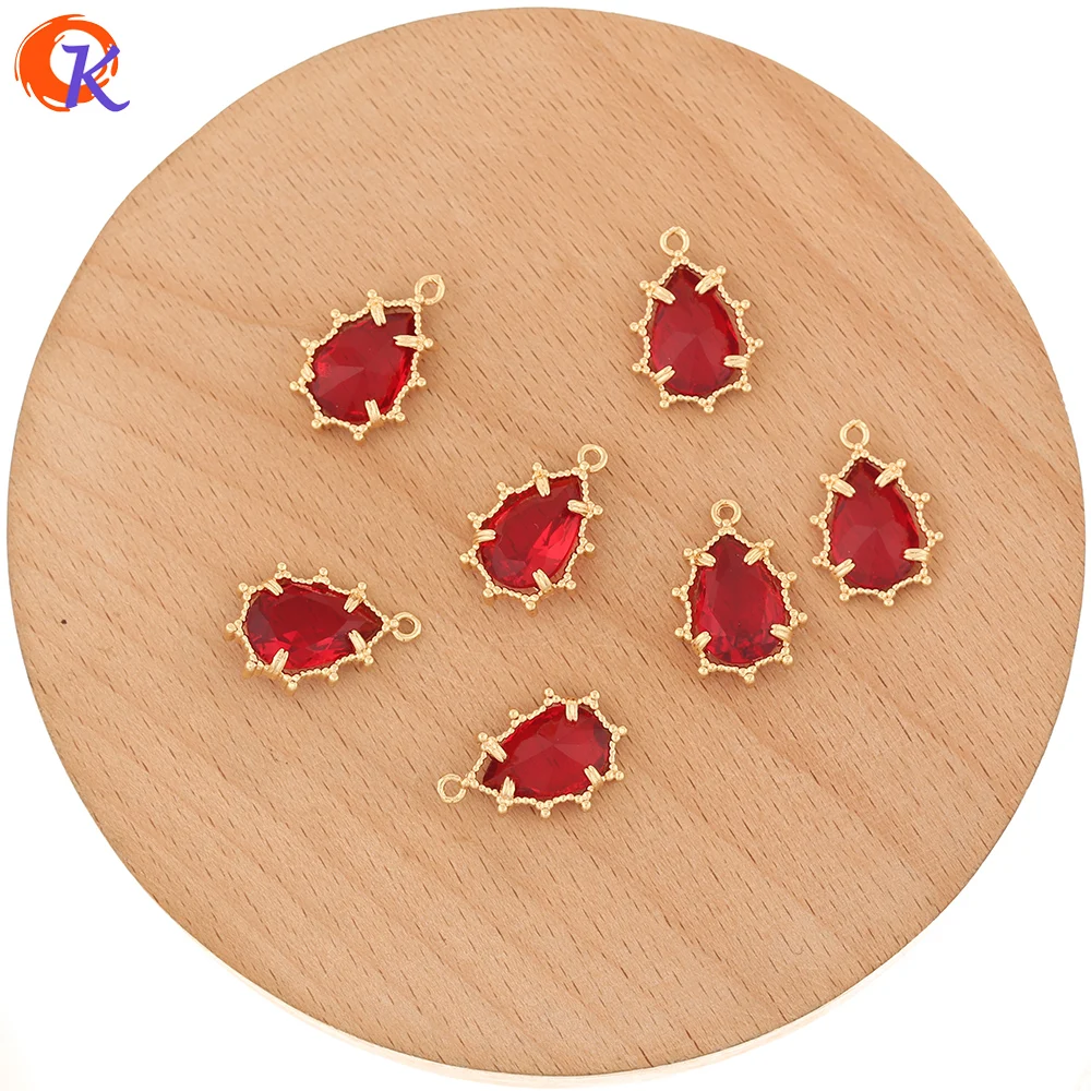 

Cordial Design 50Pcs 12*18MM Jewelry Accessories/Crystal Charms/Hand Made/Drop Shape/DIY Jewelry Making/Pendant/Earring Findings