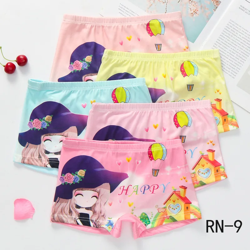Детское нижнее белье Новинка 2020 года Хлопковые трусы принцессы с 3D принтом для