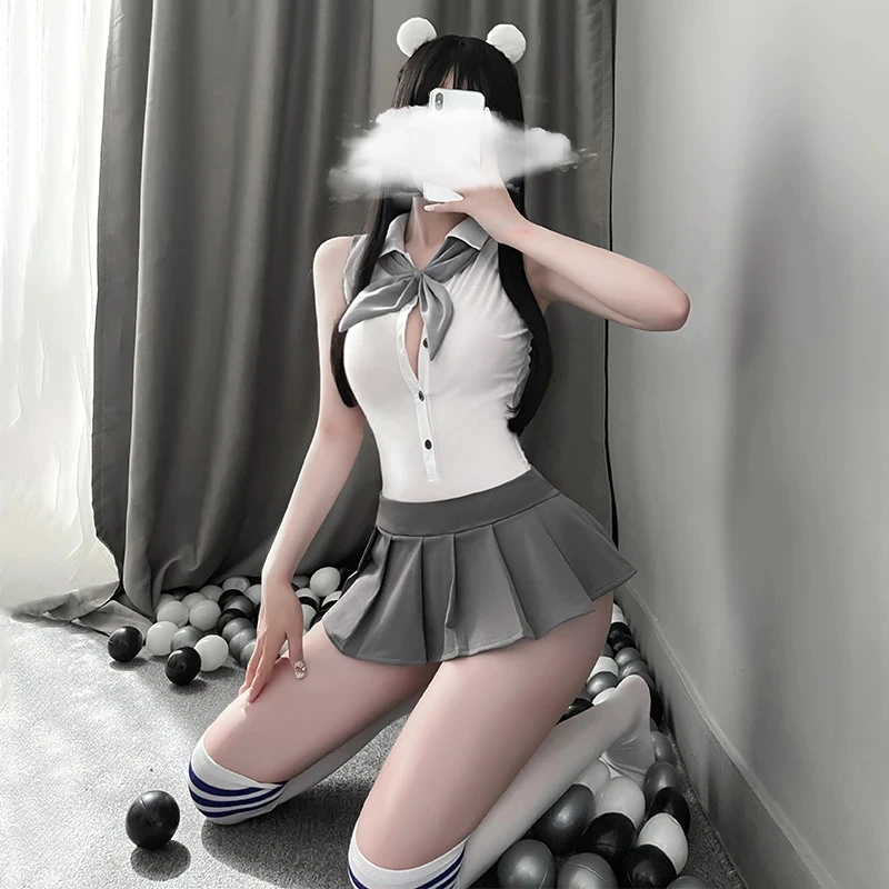 

Сексуальная школьная форма JK, костюм, мини-юбка, сексуальная девушка, косплей, фантастическое нижнее белье, Сейлор, школьная девушка, наряд, ...