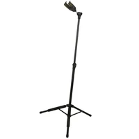 guitar floor stand metal musical instrument tripod holder for acoustic guitar electric bass self locking music stand