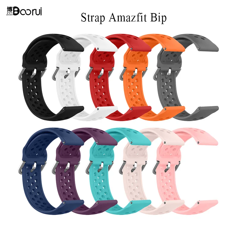 Ремешок BOORUI 20m amazfit gts bip GTR 42 мм ремешок для спортивных часов Samsung Galaxy watch Garmin Vivoactive 3