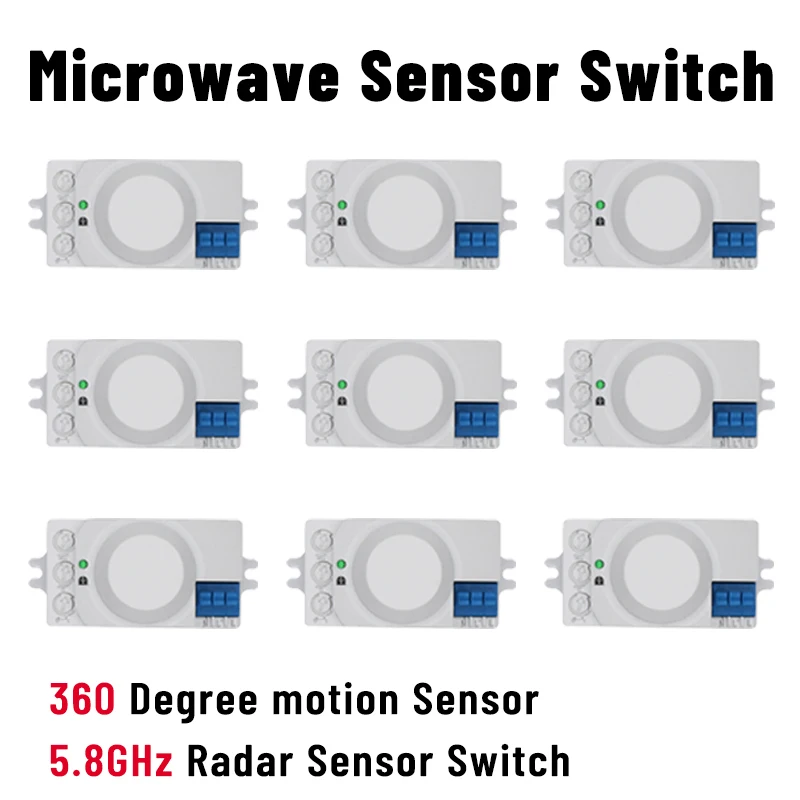 

Microwave Switch Movement Body Motion Radar Detector Sensor Lights Switch Home The Bridge Motion Sensor Infrared Sensor Control