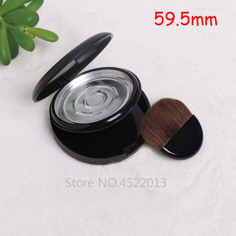 20 шт./лот 59 5 мм матовый черный классический высококачественный контейнер для