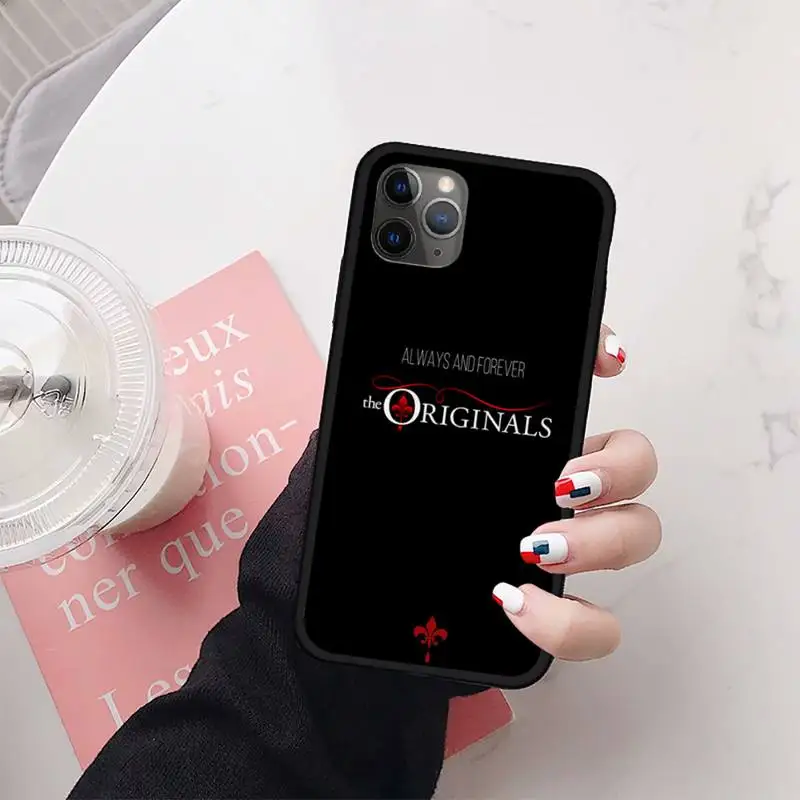 

Vampire Diaries Always And Forever Phone Case for iPhone 11 12 mini pro XS MAX 8 7 6 6S Plus X 5S SE 2020 XR
