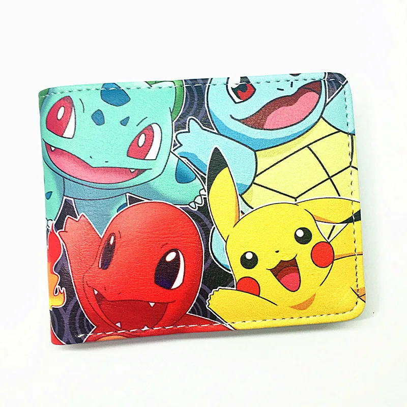 

PU Japanese Anime Cartoon Wallet Cute Personality Creative Short Purse PK