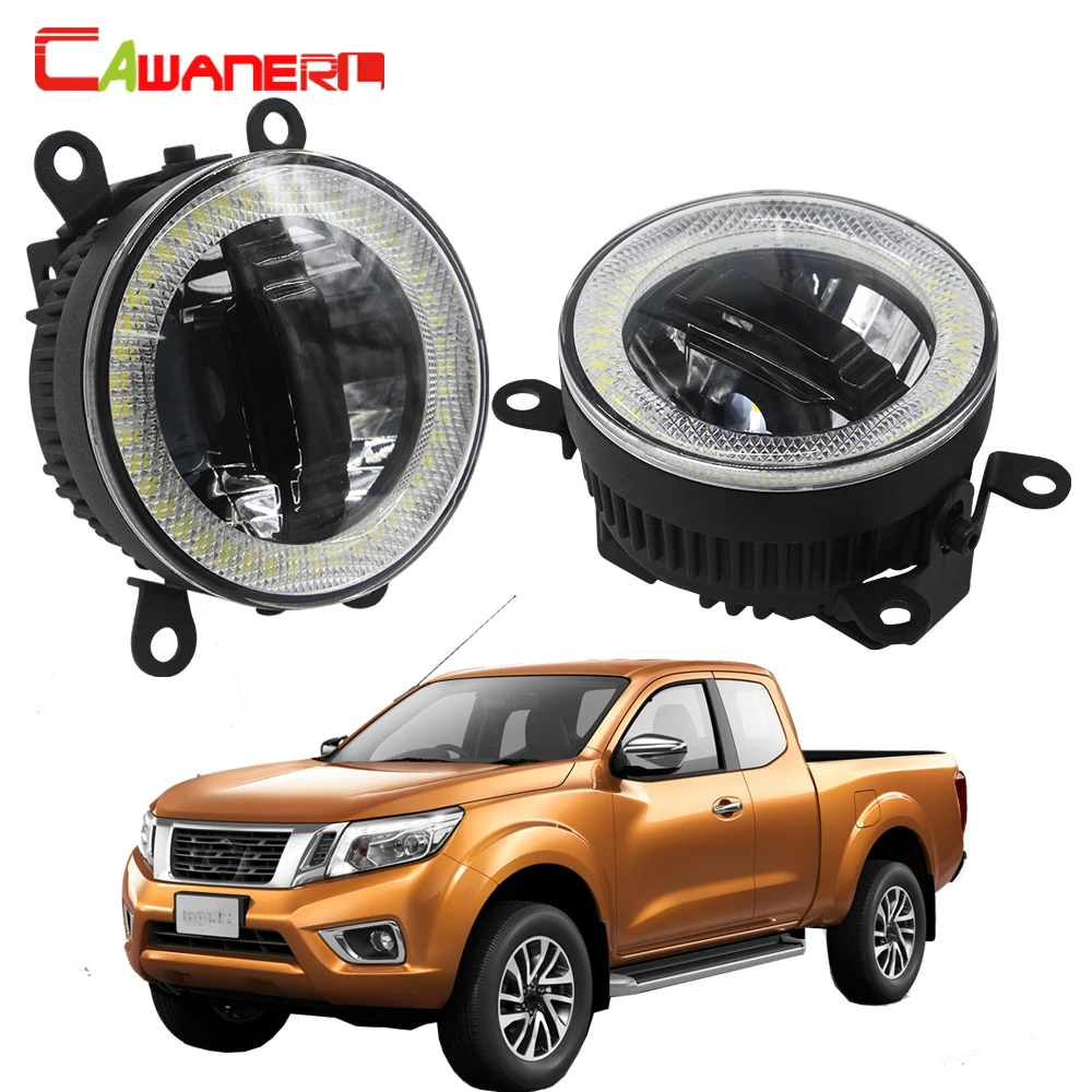 Cawanerl для Nissan Navara D40 пикап 2005 2012 Автомобильный светодиодный противотуманный