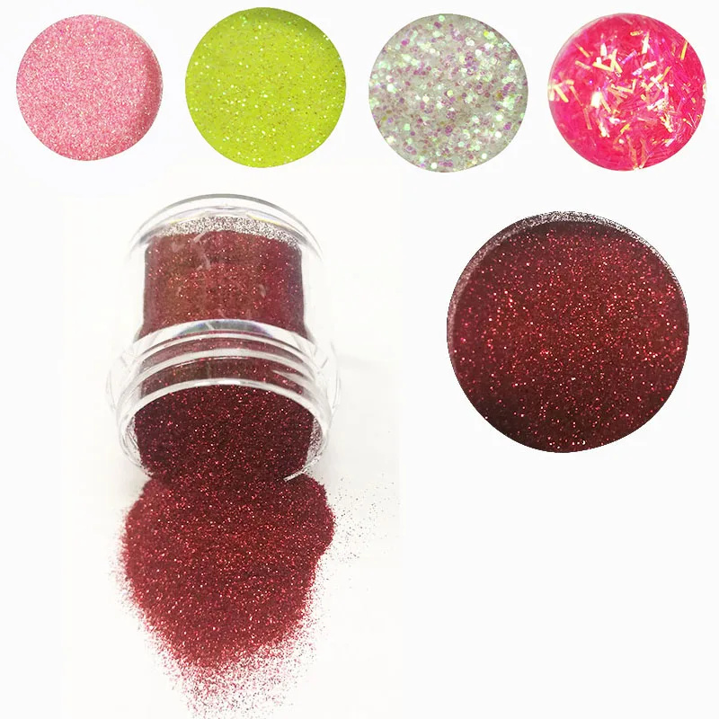 Обесцвечиваясь и не блеск порошок для искусство OEM несколько размеров 0 1 6 мм