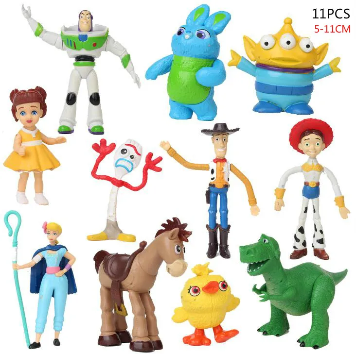 История игрушек 4 Buzz Lightyear Вуди и Джесси форки собака Спиралька Lotso Bullseye Лошадь