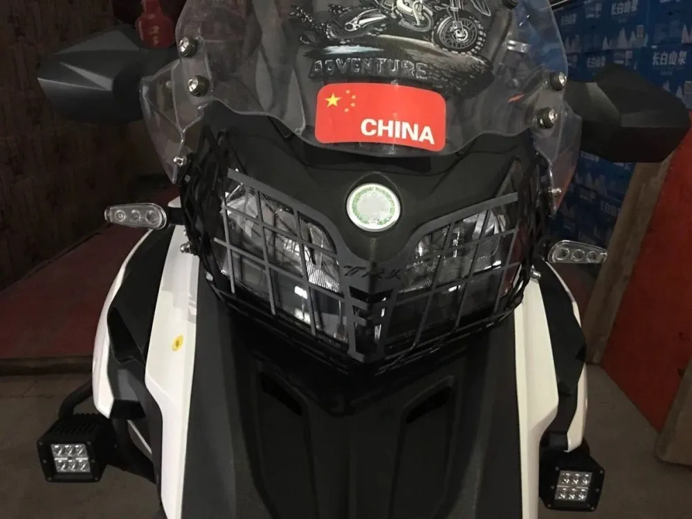 1 комплект черный Мотоцикл Защита фары крышка объектива гриль защита фар для