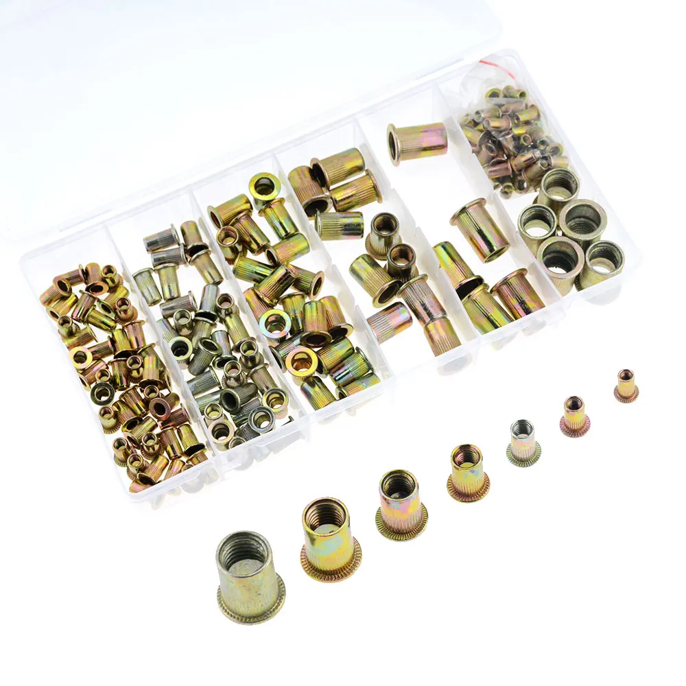 165 шт. встроенные гайки из углеродистой стали с цинковым покрытием | Обустройство