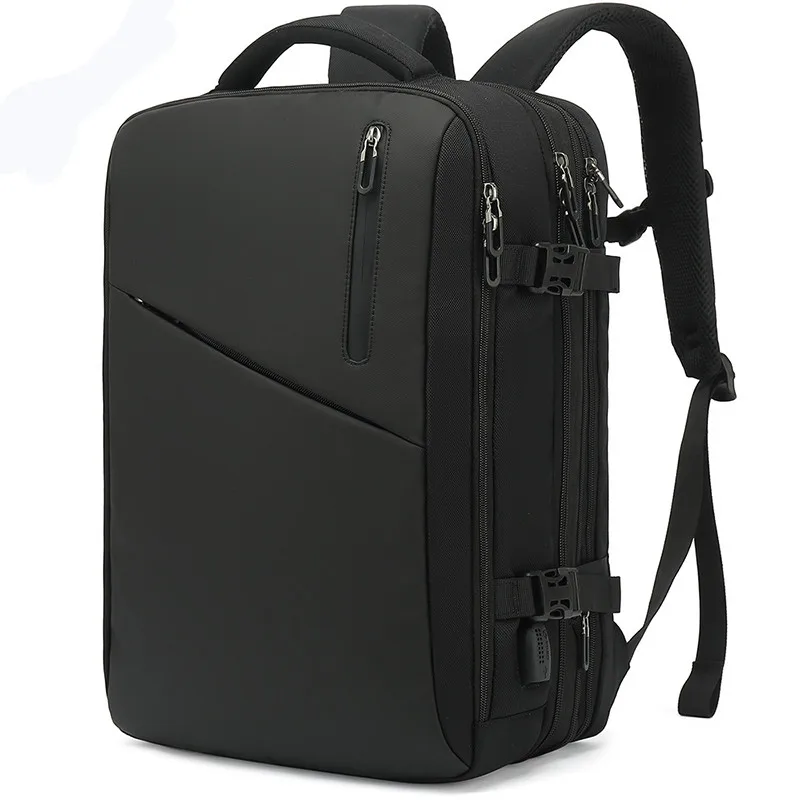 

NANCY TINO 17.3inch Laptop Backpack Fashion Nylon Waterproof Anti-theft USB Fashion Business Travel Student Backpack