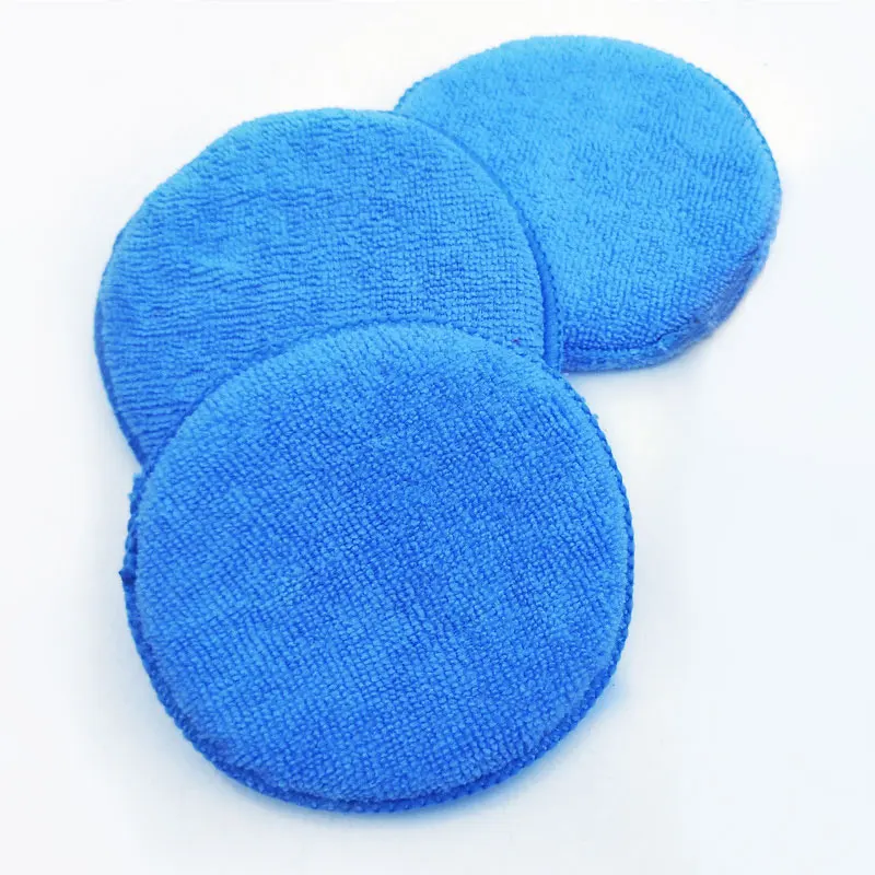 5 ''дюймов мягкой микрофибры автомобильный воск подушечка аппликатор