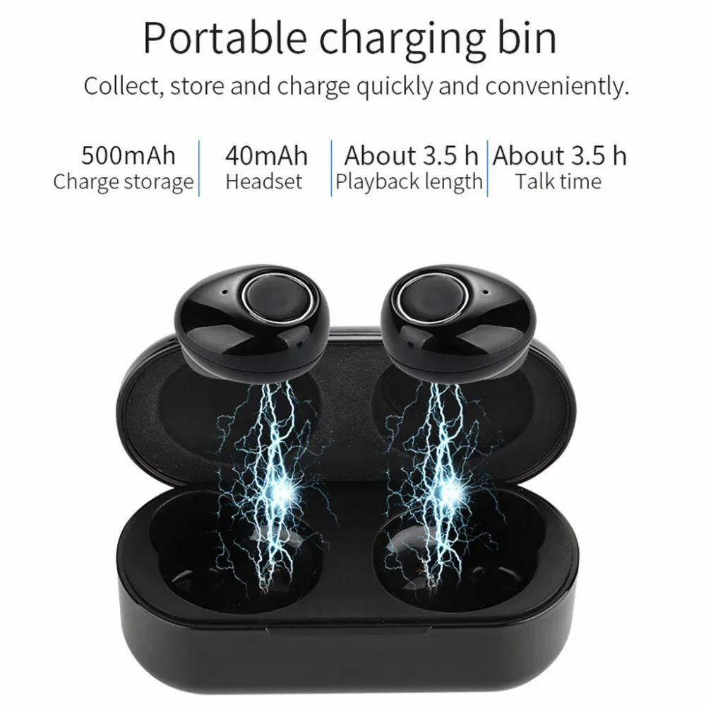 Наушники T1-APTX TWS True AptX Bluetooth 5,0, Беспроводные HD наушники, наушники для спорта, бега, беспроводная bluetooth-гарнитура