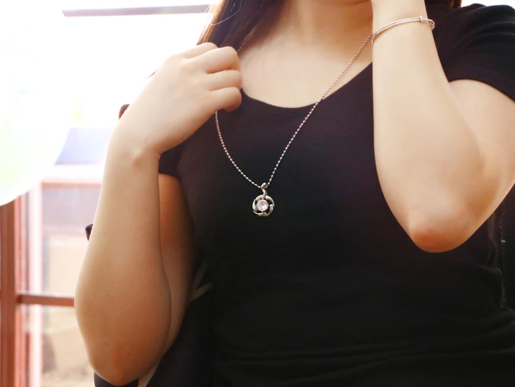 Серебряный цвет ecklace женский модный персональный Набор шнек кулон ожерелье