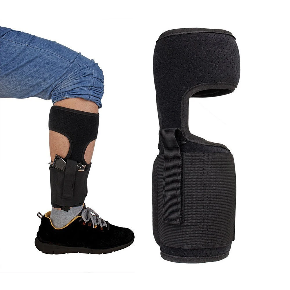 Кобура на лодыжку револьвер носить пистолет обернуть лодыжки карман|Кобуры| |