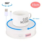 PULUZ 15 см USB вращающийся стол с электрическим приводом Дисплей Подставка для ювелирных украшений, Дисплей держатель для фото видео съемки реквизит проигрыватели