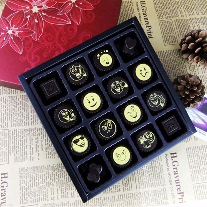 10 шт. бумага для переноса шоколада пресс форм пищевая выпечки ко Дню Святого