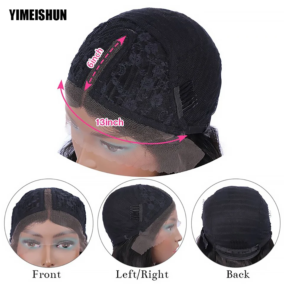 

Yimeishun Water Wave Wig Lace Front Human Hair Wigs 13x4 Wet And Wavy Lace Front Wig Brazilian Hair Wigs Wave 4x4 Closure Remy