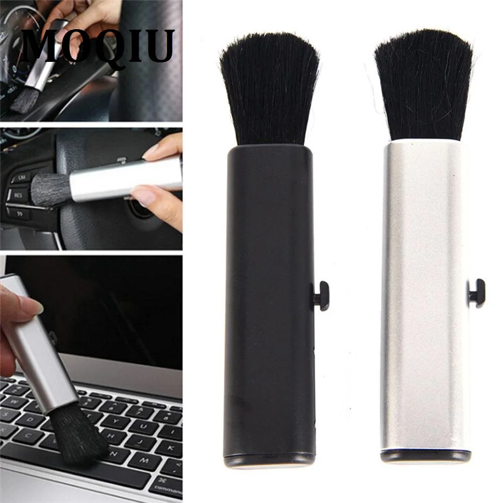 

MOQIU car dusting retractable wash outlet brush cleaning kit window leaves air conditioning cleaning tool adjustable seams brush