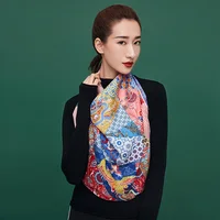 ★of the Forbidden City palace culture joint s counters authentic silk scarves female small squares mulberry silk scarf