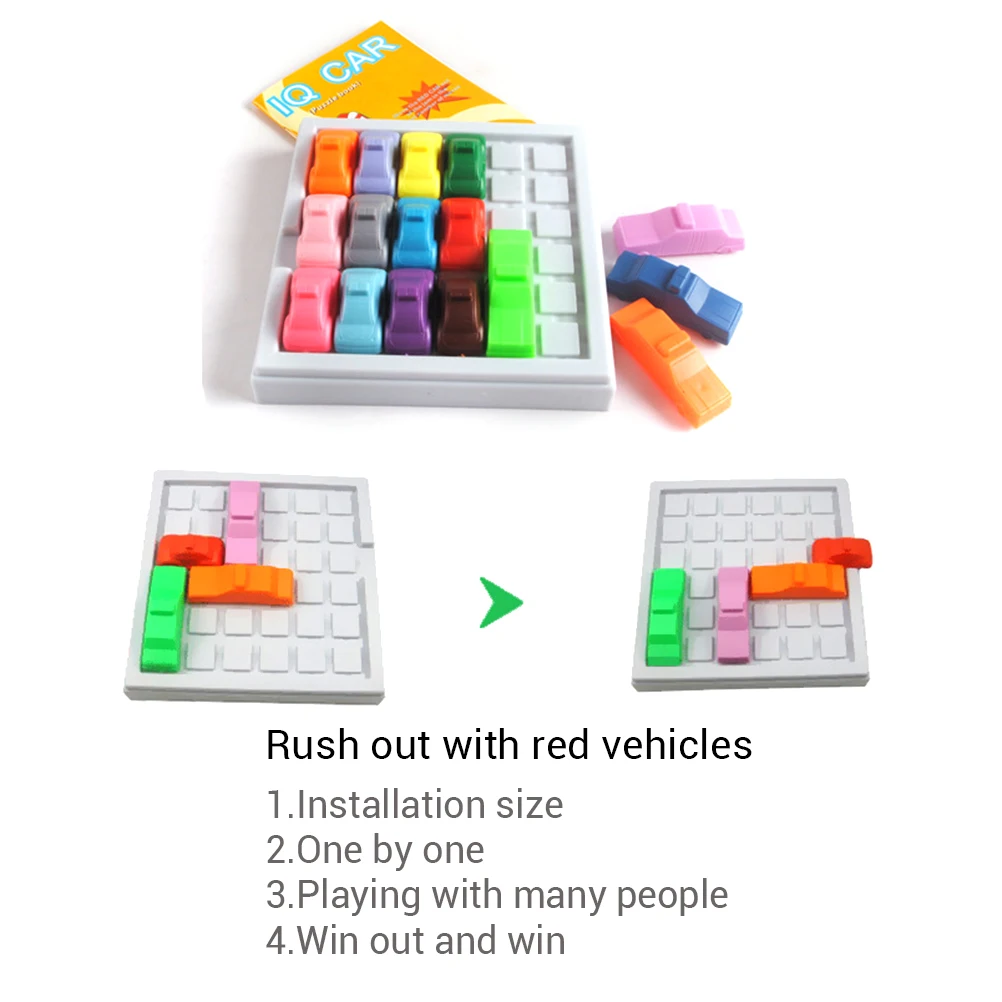 1 комплект автомобильный парковочный геометрический IQ пазл 3D головоломки