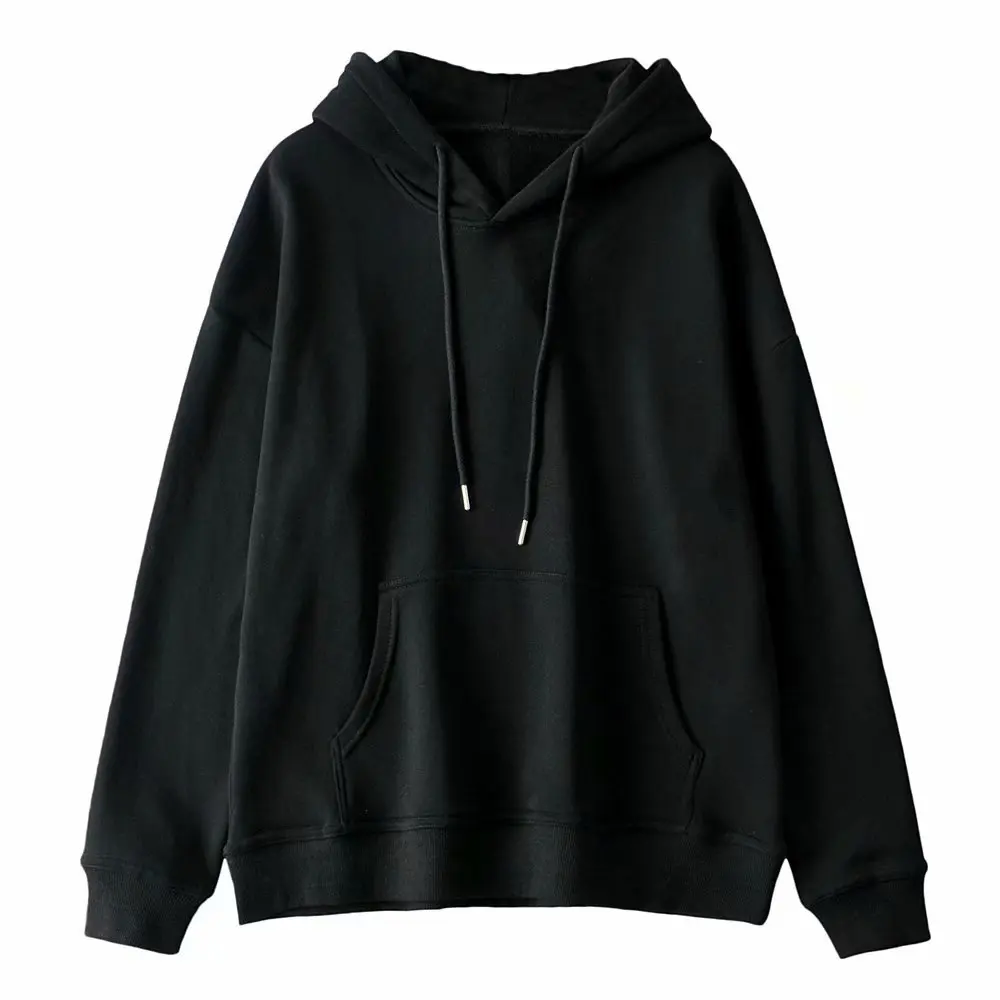 

Casual Hoodies Women 2021 Autumn Fashionable Loose Long Sleeve Sweatershirt Candy Color Temperament Streetwear Hoody All-match