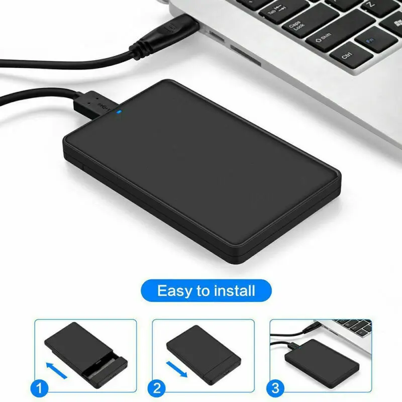 

USB 3,0 до 2,5 дюймов SATA HDD корпус для внешнего жесткого диска HDD корпус переносного жесткого диска адаптер 2,5 дюйма SSD конвертер