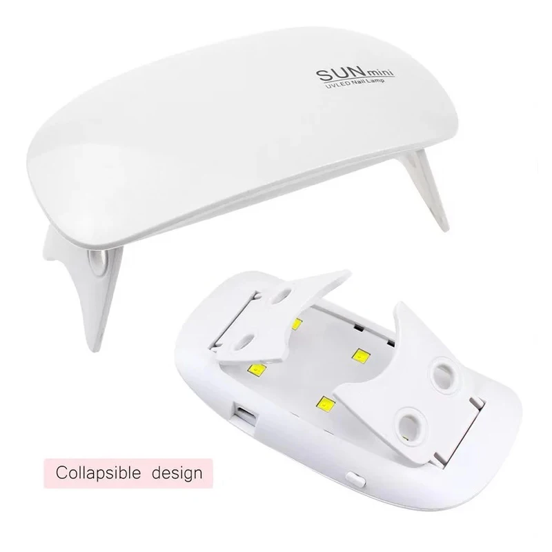 Мини-лампа уф/LED для сушки гель-лака сушилка ногтей таймер 45 с/60 с USB-кабель