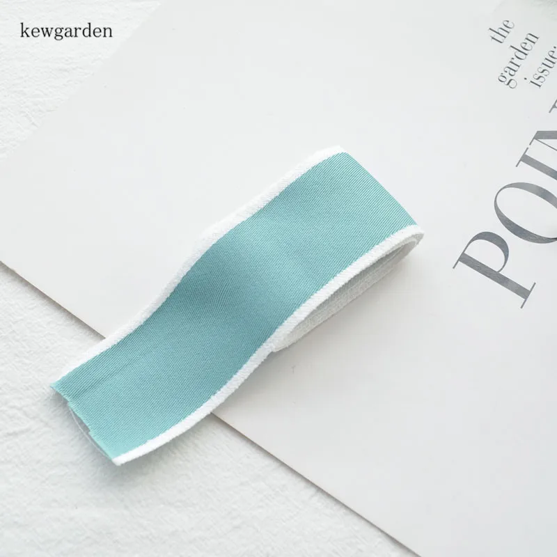 Kewgarden Hair Edge Cotton тканевые ленты 38 мм 1 5 дюйма вручную изготовленная лента DIY Hairbow