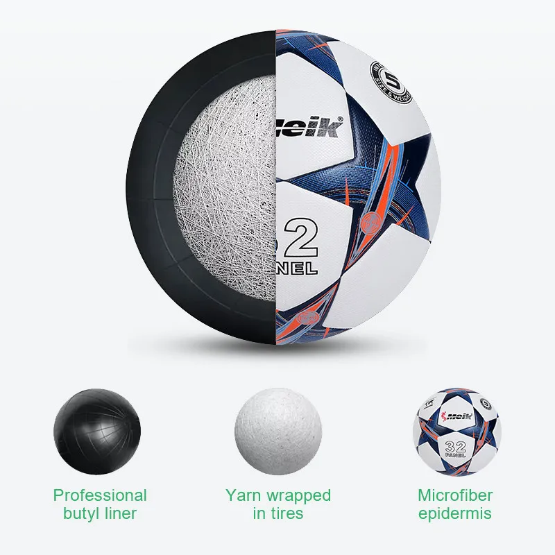 

5 Pu Ball Men's Match Soccer Athletics Ball Training Type Football Sports League Size Original Sports Star Material Balls Star T