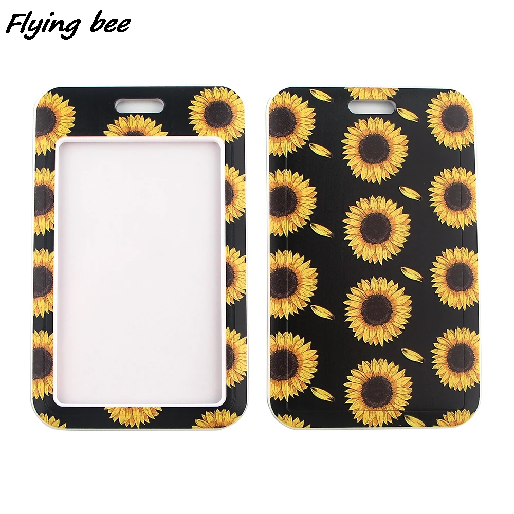 Flyingbee X1986 подсолнухи держатель для банковской кредитной карты бумажник шины ID