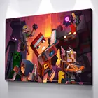 Картина Minecraft - Dungeon красочная Картина на холсте, современный домашний декор комнаты