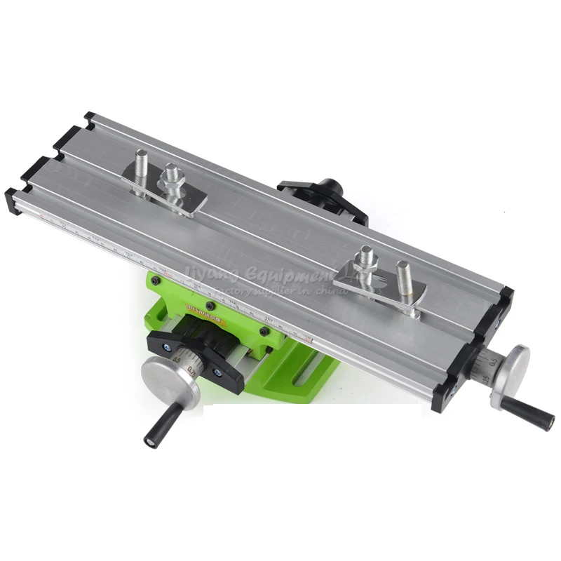 Miniature precision LY6300 multifunction Milling Machine Bench drill Vise Fixture worktable X Y-axis adjustment vice | Инструменты