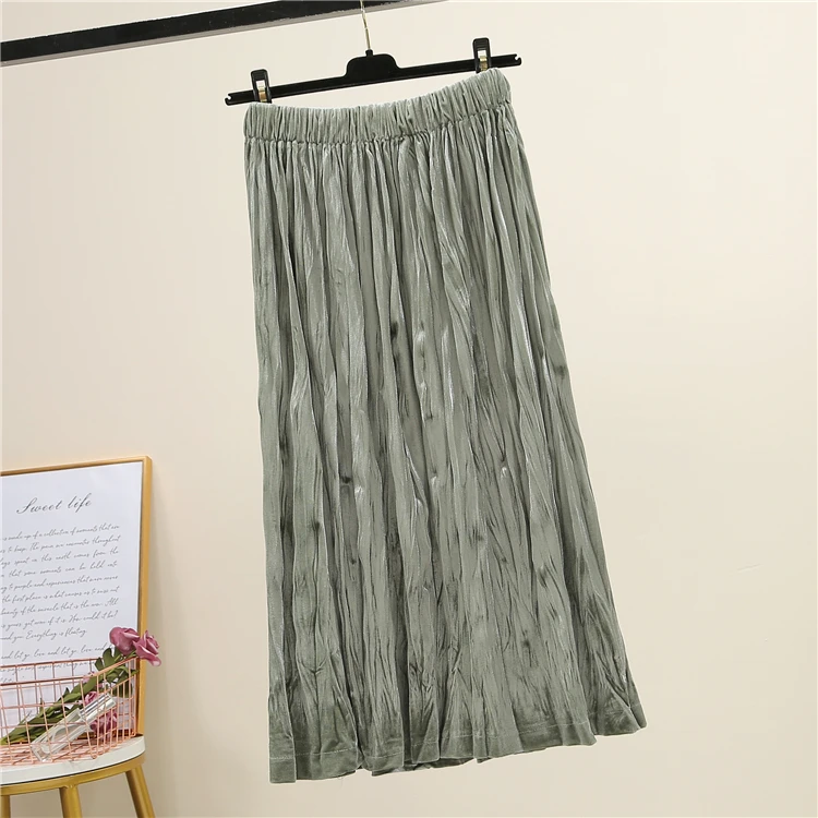 Женская Повседневная Длинная юбка Осень-зима 2019 | одежда