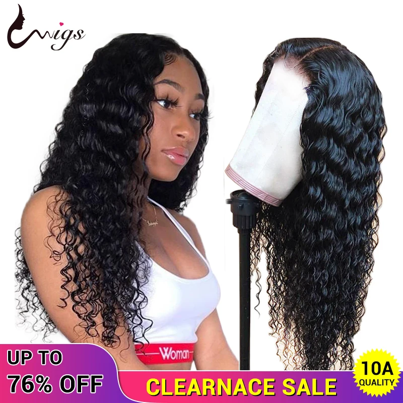 Перуанские свободные волнистые парики фронта шнурка 13x4 дюйма человеческие