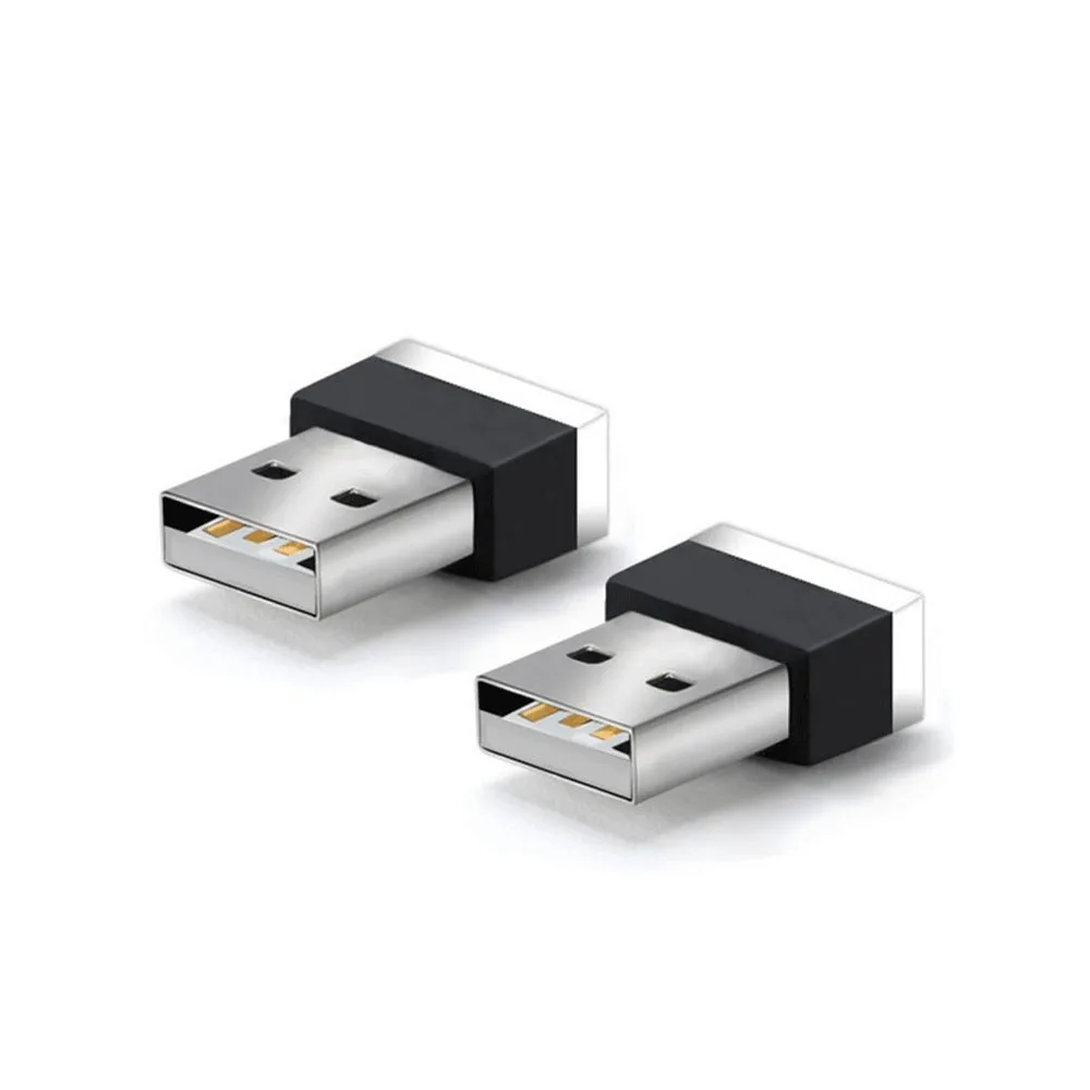 Usb автомобильный светильник 2 светодиода SMD подключи и работай интерьерный