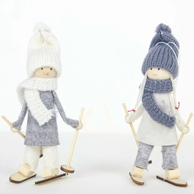 Милый Ангел кукла мини Рождественская елка кулон украшения для дома