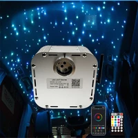 optic fiber lights lamp twinkle fiber star ceiling kit bluetooth app control starry car led light kid room rgbw color wapp new