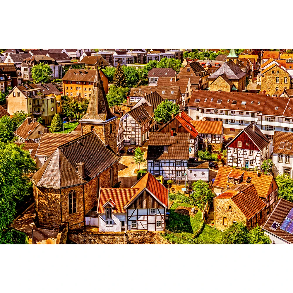 

Пазлы бумажные для сборки на крыше, 1000 шт.