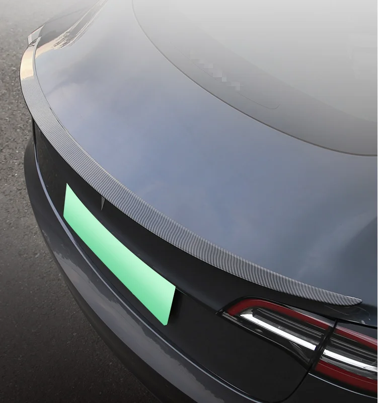 Для Tesla Model 3 спойлер на крыле ABS углеродное волокно крышу багажника 2017 2018 2019 2020 |