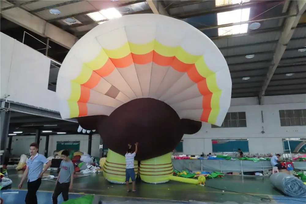 Бесплатная доставка воздуха к двери! 4 м 13 футов высокая гигантская надувная