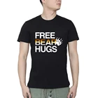 ЛГБТ свободный медведь обнимает гей медведь гордость мужские футболки Бесплатная доставка Мужская футболка фитнес-футболки