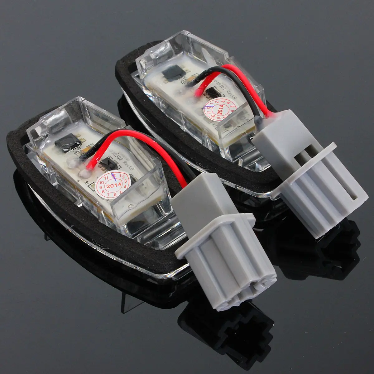 

2pc LED License Number Plate Light Lamp For Honda Accord Odyssey Civic Sedan City Acura MDX TSX ILX RDX RL TL