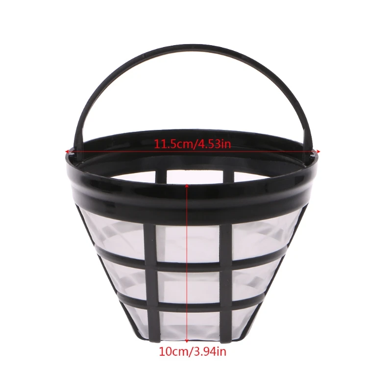 

Handmade Kitchen Tool Accessories Replacement Coffee Filter Reusable Refillable Basket Cup Style Espresso Machine Strainer Mesh