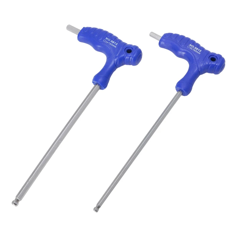 

Шестигранный ключ H5/H6, Т-образная ручка 5 мм/6 мм, с шариковым наконечником, шестигранный, ручной инструмент для ремонта