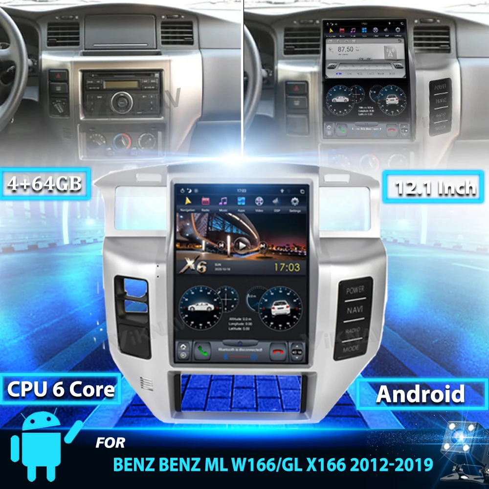 Автомобильный мультимедийный плеер PX6 Android для Nissan патруль Y61 2004 2019 радио DVD GPS