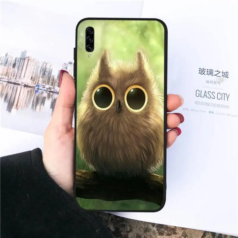 

Cute Owl Hearts Lover Phone Cases For Samsung galaxy S 21 20 10 8 A 51 71 50 21s 70 40 20 20e note 10 plus Ultra 5g fe