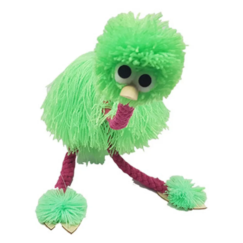 2 шт Кукла деревянная кукла ручной работы традиционная форма страуса веревка