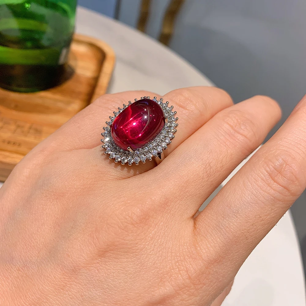 Женская винтажная Бриллиантовая бижутерия 13 х18 мм